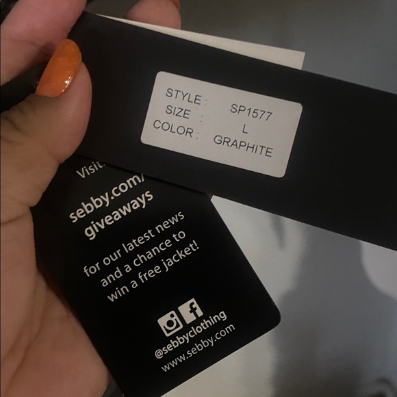 Sebby Graphite Jacket L - Picture 4 of 9